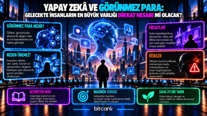 Yapay Zekâ ve Görünmez Para: Gelecekte İnsanların En Büyük Varlığı Dikkat Hesabı mı Olacak?
